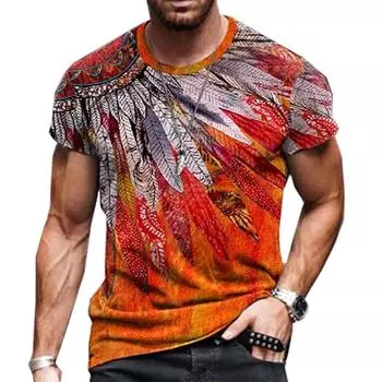 Футболки Красочные Абстрактное Искусство 3D Принт Мужские Женские Футболки Праздничная Уличная Одежда Harajuku Дети Топы Футболки Одежда S