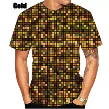 Футболки мужские и женские в стиле хип-хоп диско HD 3D с принтом, повседневные, модные, с круглым вырезом, с коротким рукавом, одежда высокого качества S