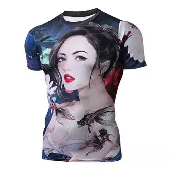 Футболки мужские летние футболки мужские уличные футболки с 3D-принтом модные топы с коротким рукавом и круглым вырезом S