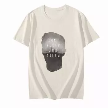 Футболки «Настоящий детектив» и «Настоящий детектив» Essential Мужские модные футболки «Четыре сезона» Футболки из 100% хлопка с круглым вырезом High Street Graphic XS красный