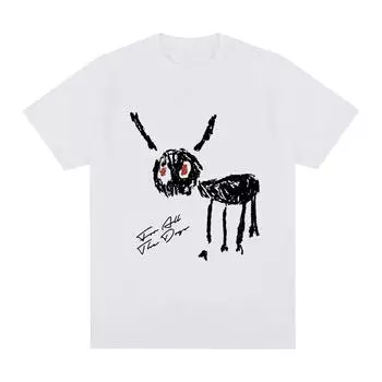 Футболки Рэппер Дрейк, новый музыкальный альбом для всех собак, футболка с принтом, мужская модная футболка в стиле хип-хоп, футболки с короткими рукавами XL