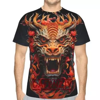 Футболки с 3D-принтом, забавные футболки с круглым вырезом и коротким рукавом для мужчин и женщин S золотой