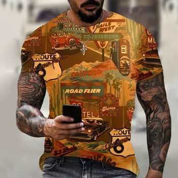 Футболки с буквами для мужчин, летние футболки с буквами, мужская уличная одежда, 3D-принт, модные футболки с коротким рукавом и круглым вырезом S