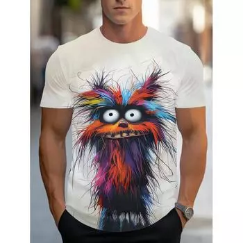 Футболки с цветочным принтом 3D, летние, новые, с круглым вырезом и короткими рукавами, из дышащей легкой ткани для мужчин, повседневная спортивная футболка, топ S