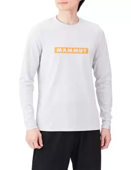 Футболки с длинными рукавами с принтом логотипа QD Asian Fit с принтом логотипа AF Men [Mammut] Футболки мужские/QD