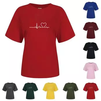 Футболки с графическим принтом Уличная повседневная одежда с коротким рукавом с принтом XXXL чёрный