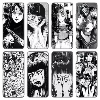 Футболки с изображением комиксов ужасов Junji Ito Tomie, чехол для телефона для Xiaomi Mi POCO X3 NFC GT M4 M3 12 11T 10T Pro A3 11 Lite NE 5G 12X 11i F3, чехол Xiaomi Mi A3