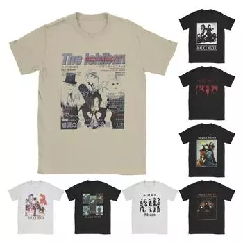 Футболки с изображением певца группы Malice Mizer, мужские 100% винтажные футболки с круглым вырезом, футболки с изображением рок-музыкантов, товары с коротким рукавом 4XL 5XL 6XL S