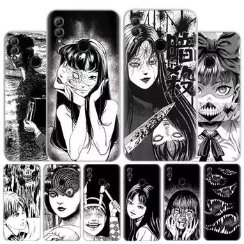 Футболки с изображением ужасов и комиксов Junji Ito Tomie, чехол для телефона для Huawei Y5 Y6 Y7 Y9S P Smart Z 2019 Honor 10 Lite 9 20 9X 8S 8X 8A Pro 7A Huawei Y5 2019