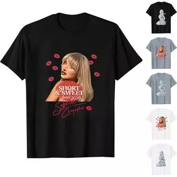 Футболки с короткими рукавами для женщин, модные топы, легкие и мягкие повседневные летние наряды, одежда L