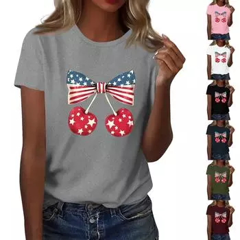 Футболки с короткими рукавами для женщин, модные топы, легкие и мягкие повседневные летние наряды, одежда M чёрный