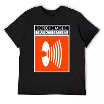 Футболки с музыкальным принтом The Masses Футболки с графическим принтом Большие облегающие футболки для мужчин S белый