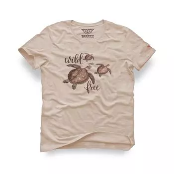 Футболки с принтом черепахи, футболка с принтом Karette, футболки с принтом животных, хлопковые футболки унисекс, Tarrzzcom