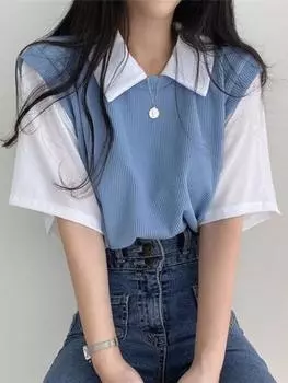 Футболки с воротником-поло, летние женские футболки с короткими рукавами, сексуальные укороченные топы, женские повседневные майки, женские футболки S абрикосовый