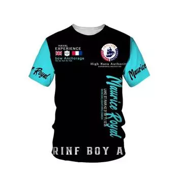 Футболки свободного кроя с 3D-печатным алфавитом, повседневные футболки с круглым вырезом и короткими рукавами из полиэстера для мужчин и женщин, идеальная повседневная одежда S