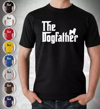 Футболки унисекс Bichon Frize Dog Lover The Dogfather S