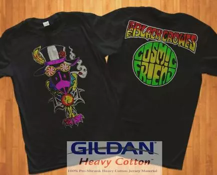 Футболки унисекс Black Crowes Cosmic Friend Concert Tour S