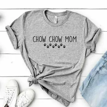 Футболки унисекс Chow Chow Mom Chow Chow Lover 1817 S