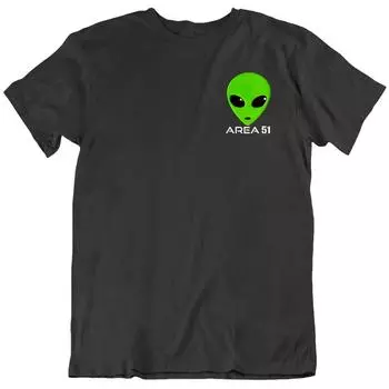 Футболки унисекс «Чужой НЛО» «Зона 51 файлов» S