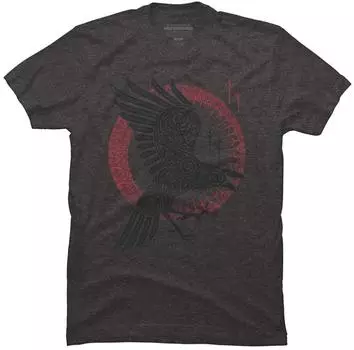 Футболки унисекс Design By Humans Ragnar S Raven S