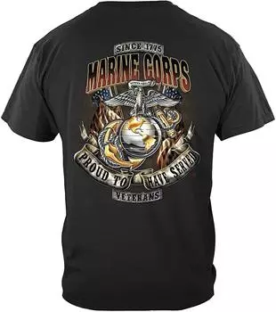 Футболки унисекс Erazor Bits Marine Marine Corps S