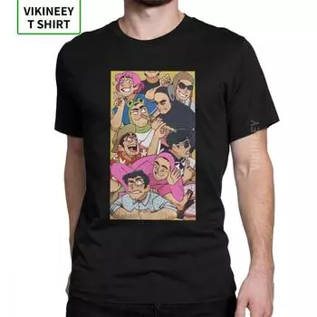 Футболки унисекс, футболки из 100% хлопка с забавными персонажами Filthy Frank, футболки с короткими рукавами Joji Pink Guy Meme, японская футболка с YouTube, большой размер