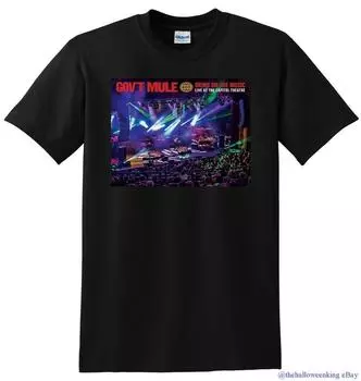 Футболки унисекс Gov T Mule «Bring On The Music Live At The Capitol» S