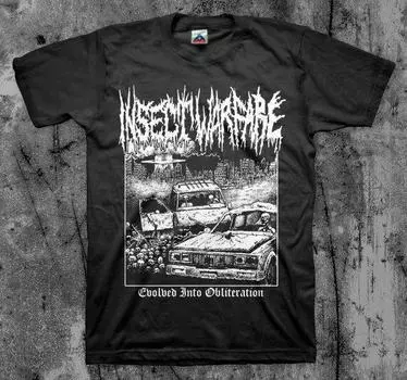 Футболки унисекс Insect Warfare «Evolved» Nasum Phobia Napalm S