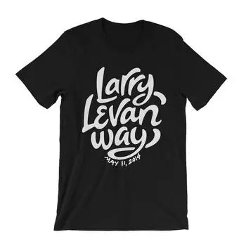 Футболки унисекс Larry Levan Way York City Larry Levan Paradise Garage Ny 84 King S