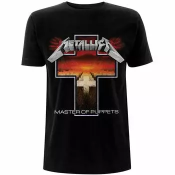 Футболки унисекс Metallica Masters Of Puppets Cross Band Merch S