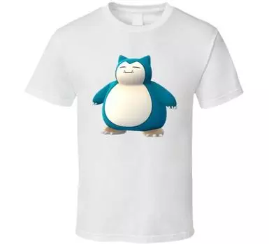 Футболки унисекс Pokemon Go Snorlax S