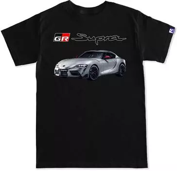 Футболки унисекс Rbuilt Gr Supra Car
