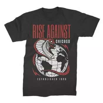 Футболки унисекс Rise Against Cobra Kings Road Merchandise S