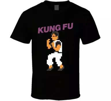 Футболки унисекс с видеоиграми Kung Fu Nes S