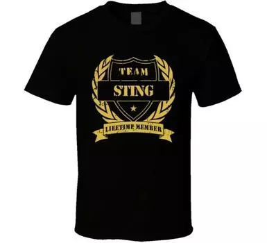 Футболки унисекс Sting Wcw Team Lifetime Member Wrestling S