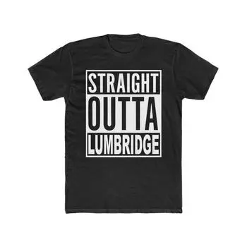 Футболки унисекс Straight Outta Lumbridge Runescape S