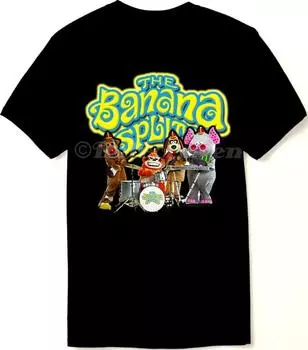 Футболки унисекс The Banana Splits с сериалом 60-х годов S