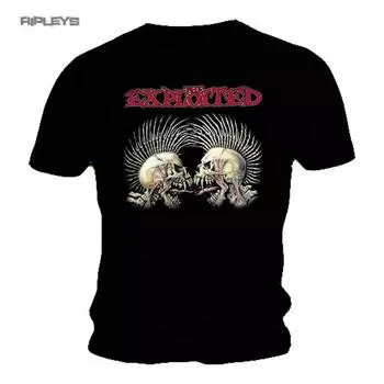 Футболки унисекс The Exploited Skull FCk The System в стиле панк S