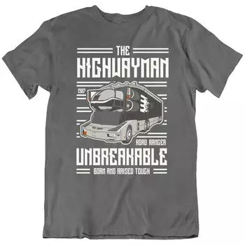 Футболки унисекс The Highwayman Truck Biker Unbreakable Tribute S