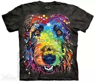 Футболки унисекс The Mountain Russo Irish Wolfhound S
