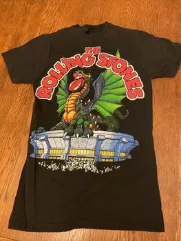 Футболки унисекс The Rolling Stones Dragon On Stadium Slim Fi S