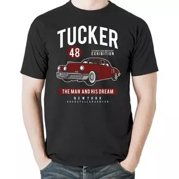 Футболки унисекс Tucker 48 York Car «Человек и его мечта» S