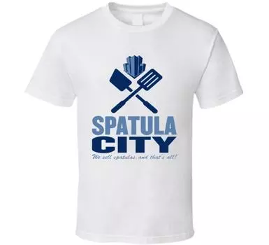 Футболки унисекс UHF Spatula City Movie S