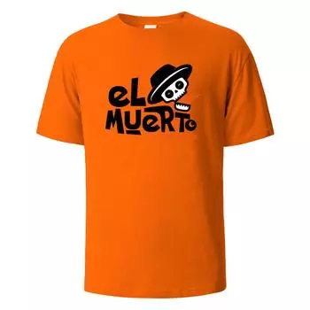 Футболки унисекс, забавная футболка с принтом черепа в стиле хип-хоп для мужчин, летние дышащие топы из 100% хлопка с круглым вырезом, свободные футболки, мужская одежда S белый