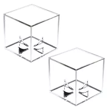 Футляр для бейсбольных мячей с автографом TKY, витрина для бейсбольных мячей, выставочная защита, витрина для бейсбольных мячей (2 куска)