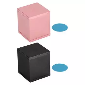 Футляр для бильярдного мела из алюминиевого сплава, переносной футляр для переноски мела для бильярдных принадлежностей Rose Gold