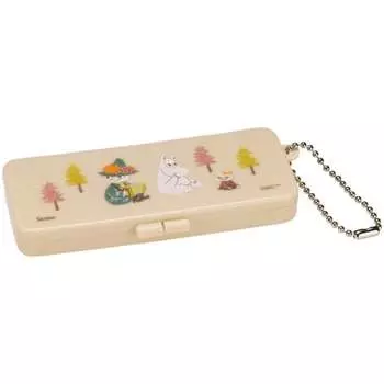 Футляр для бинтов скейтера, аптечка, аптечка, ватные палочки, маленький футляр, дорожная цепочка в комплекте, Moomin ZBMLC1-A
