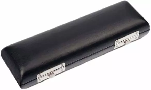 Футляр для флейты heizi, твердый футляр для хранения музыкальных инструментов, черный, кожаный, тип пикколо, 16 отверстий, 16 отверстий