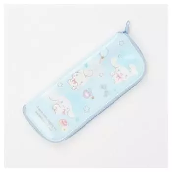 Футляр для хранения ложек, палочек для еды и вилок Sanrio Characters на молнии 1 комплект (2 куска), Булочка с корицей (2 куска), 1 комплект популярной корейской посуды