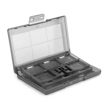 Футляр для игровых карт 12-в-1, пылезащитный защитный ящик для хранения, жесткий чехол, подходит для чёрный